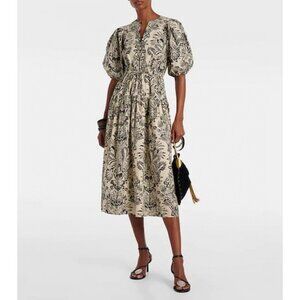 Ulla Johnson Ink-wash Print Dress